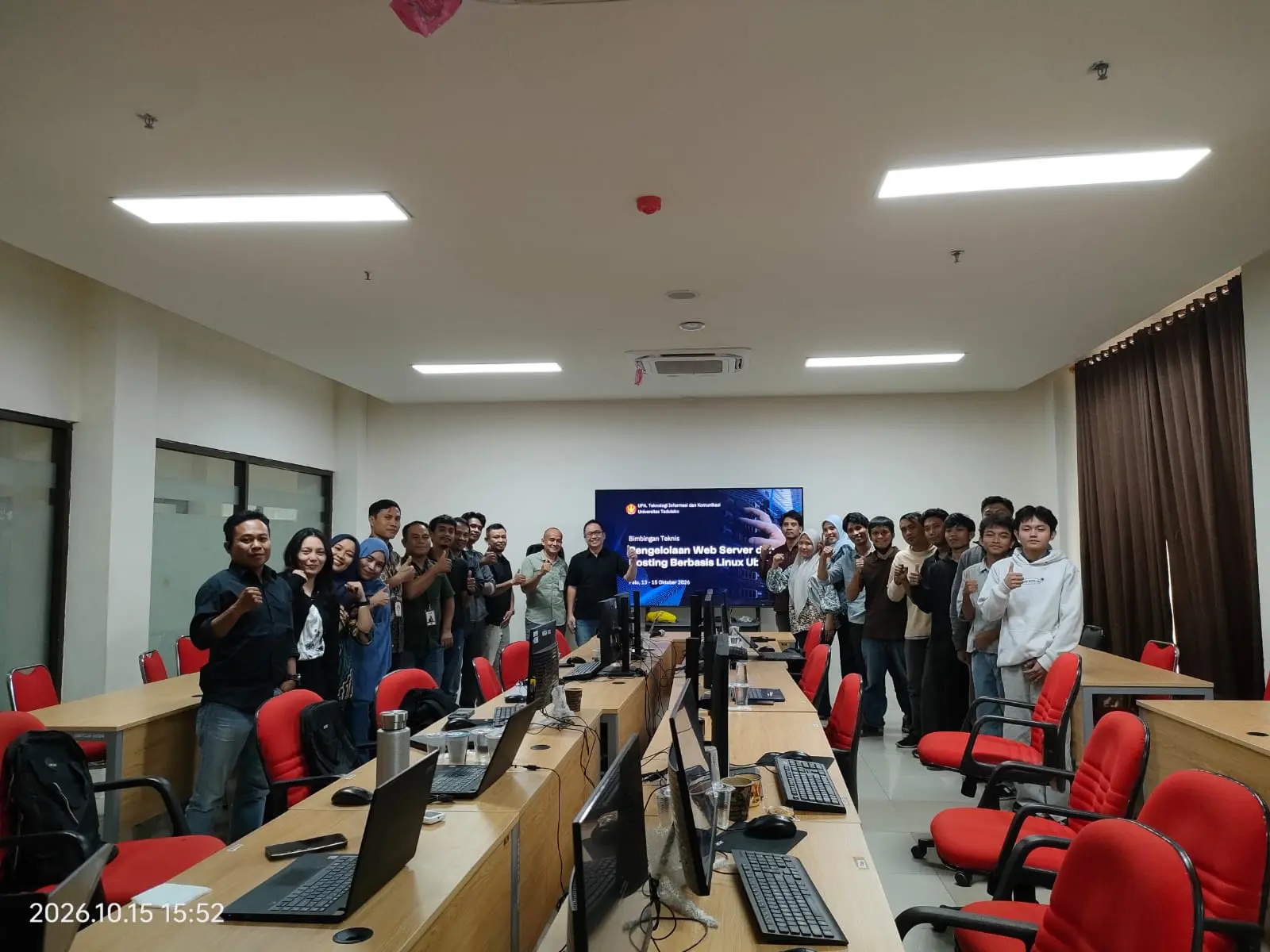Foto Bersama Peserta Bimtek Hari Ketiga UPA TIK Untad