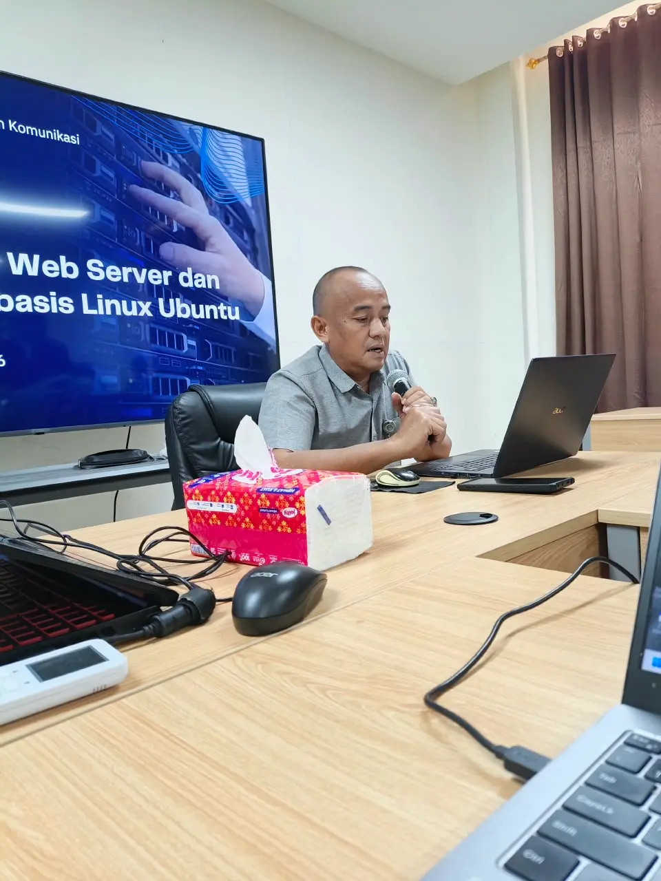 Sambutan Kepala UPA TIK Untad